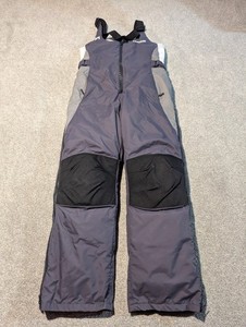 Clam Ice Armor Bibs Mens Medium Fishing Insulated Suspenders Overalls 