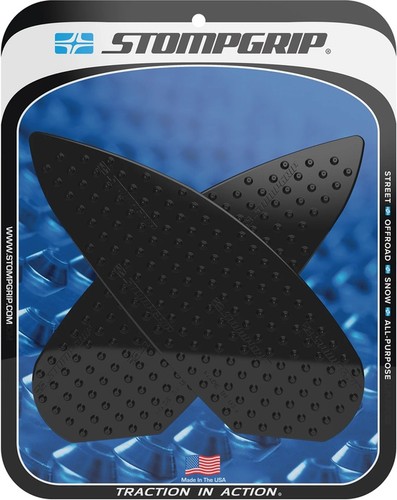 Stomp Volcano Profile Traction Pad Tank Grips Black BMW S 1000 RR/S 1000 R