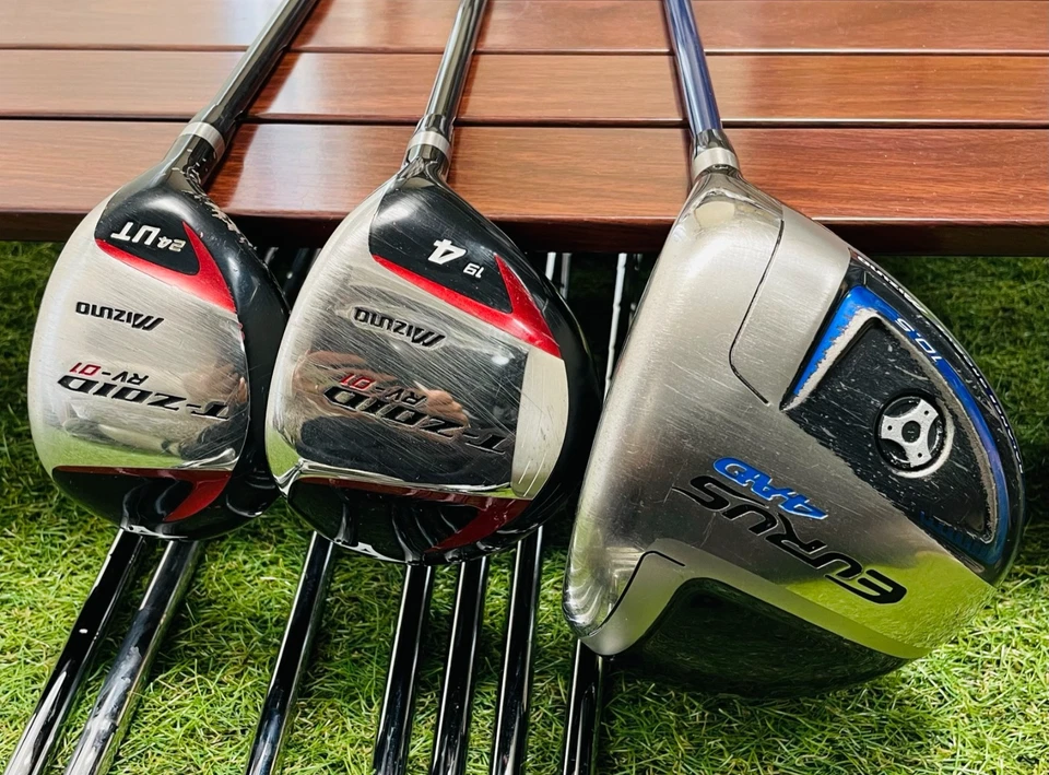 Mizuno Fullset EURUS 1w T-zoid 4w Ut MP62 Iron 6-9Pw 10Pics Golf 1w small dent - Image 2 of 4