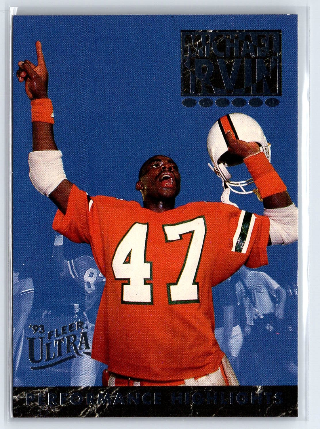 1993 Ultra Michael Irvin Performance Highlights #2 Michael Irvin