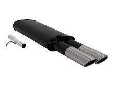 Endschalldämpfer Auspuff VW Passat 3B/3BG 96/05 - 2x76mm SR