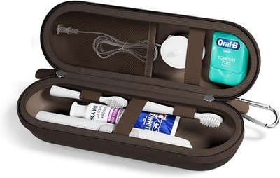 Elektrisches Zahnbürstenetui für Oral-B & Philips Sonicare   Reisehülle, Schutz