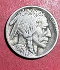 1917S US Buffalo Nickel! "San Francisco" Mint! FINE! Old US Coin!