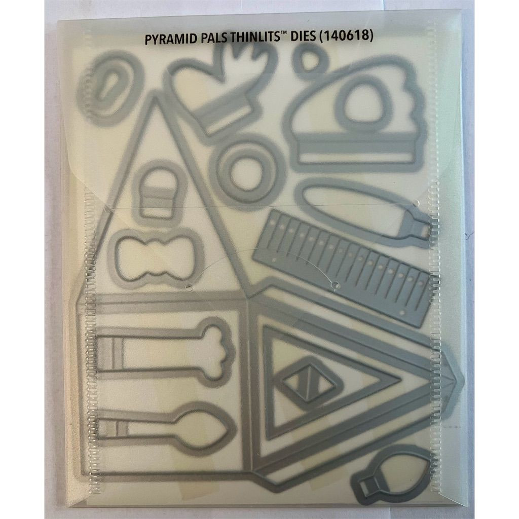 Stampin' Up! Pyramid Pals Thinlits Dies Cutting Set Sizzix