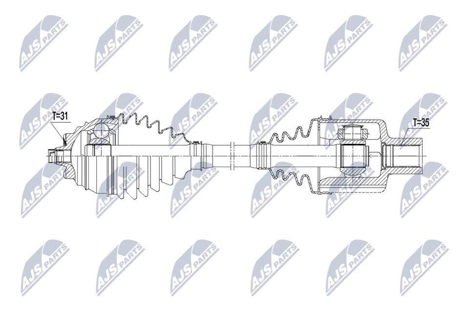 Nty Driveshaft Front Right For Bmw Xdrive X1 X2 18D 20D 20I 25D 14 - Image 8