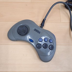 Sega Saturn Console Bundle 2 Controllers 8 Games Tested Japan White HST-3220