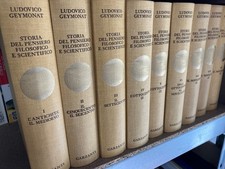 STORIA DEL PENSIERO FILOSOFICO E SCIENTIFICO Vol. I-IX L. Geymonat Garzanti 1981