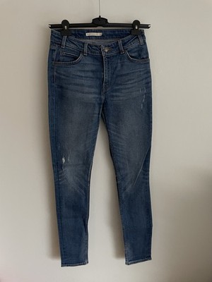 Levi S 721 Vintage High Rise Skinny W28 L32 Damen Jeans