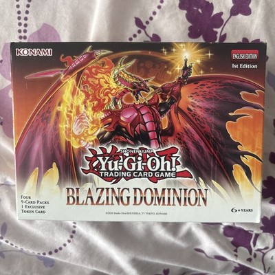 Ty-Gi-Oh Blazing Dominion 1st Edition Booster Box! New Factory Sealed!