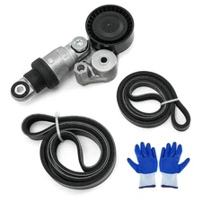 90K-39390 Serpentine Belt Drive Tensioner Kit Compatible with Mazda 3/6/CX-3/...