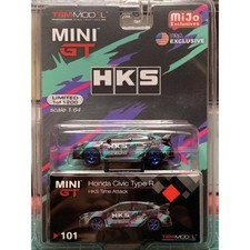 MINI GT 1:64 #101 Honda Civic Type R HKS 2018 Time Attack Limited Edition Car