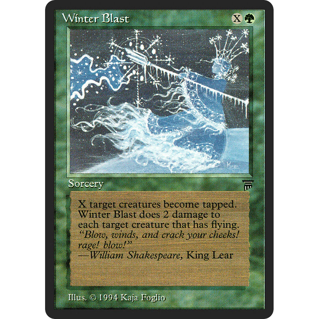 MTG \\>> Winter Blast (Legends) <<// English - 341 Trading - Magic