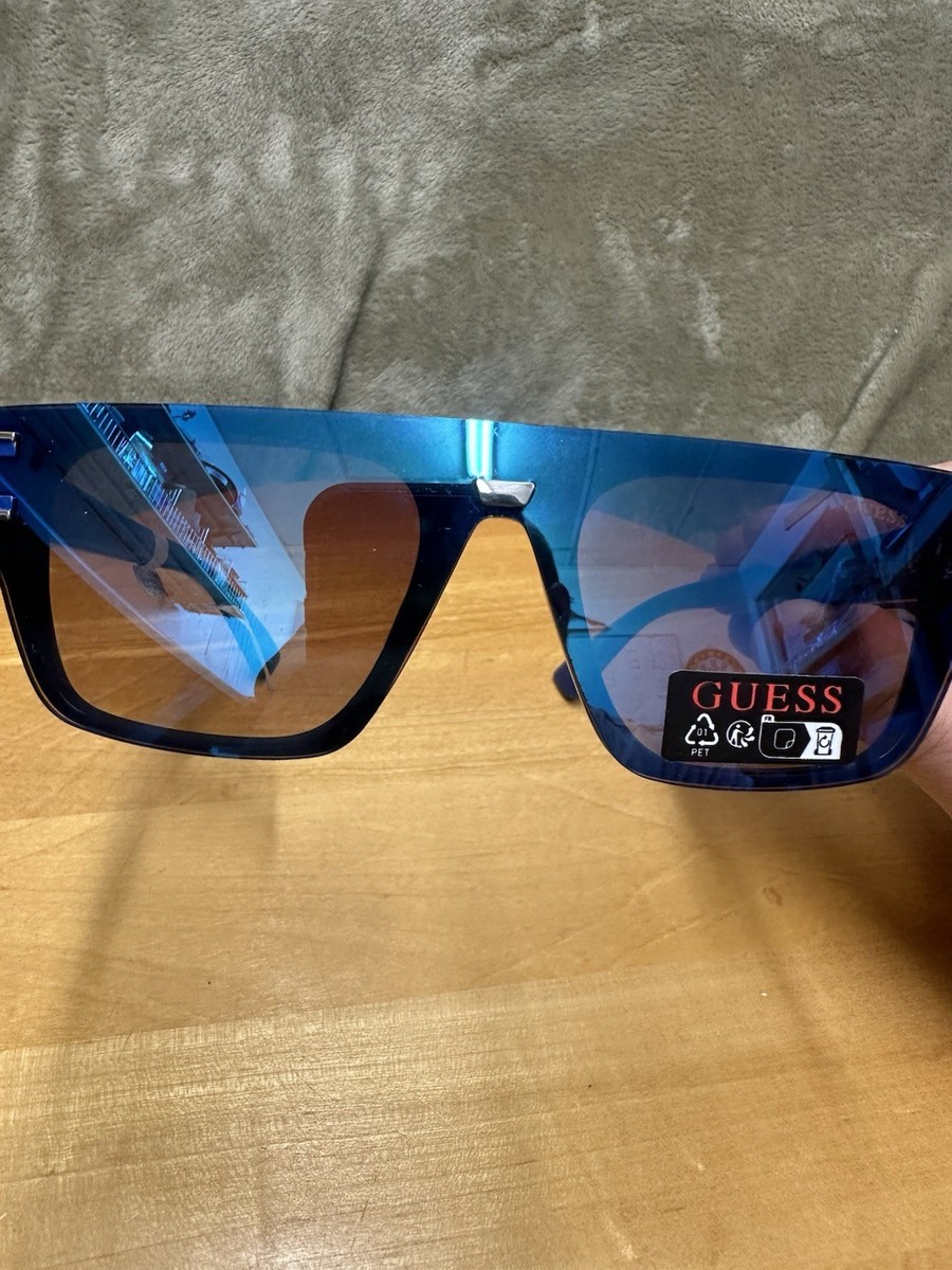 NWT GUESS Mens Sunglasses GO00061 90C 143-145 Blue | eBay display picture 3