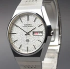 ]Vintage 1978 Near MINT Seiko Grand Twin Quartz 9943-8020 Snow Flack Kanji Men's