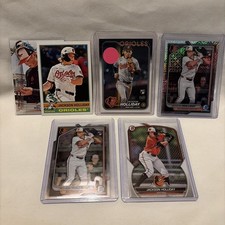 Jackson Holliday Rookie Lot 6 Cards