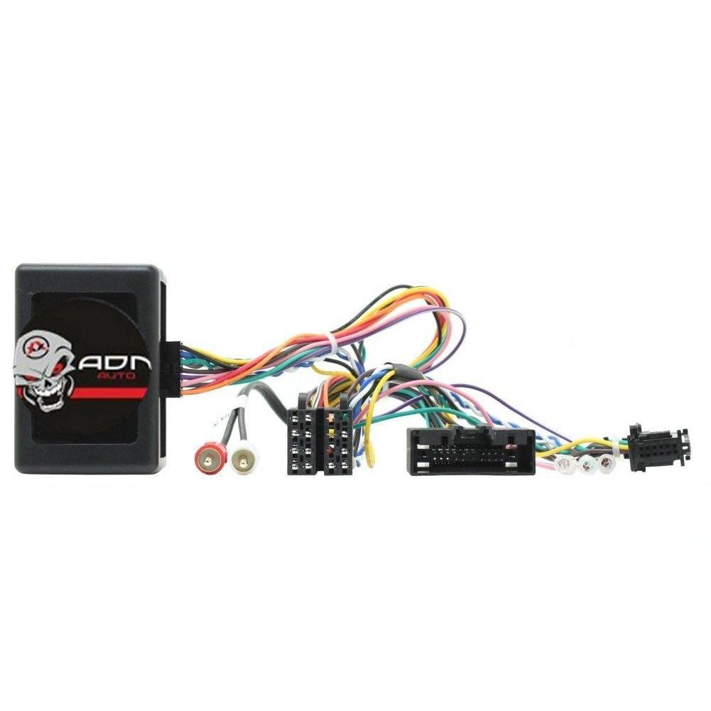 Interface commande au volant FO5P pour Ford 2010-2012 avec écran rouge et autoradio Pioneer