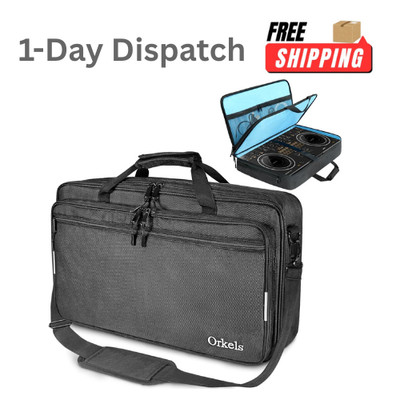 .ORKELS DJ Controller Bag Case 23.6x15.4x4.7 Inch