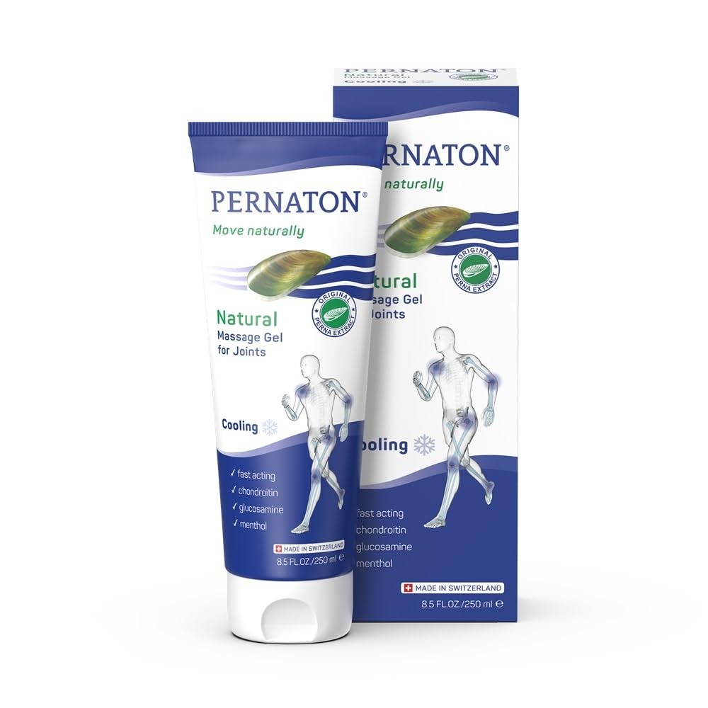 Pernaton Natural Cooling Gel for Joint Massage, Green Lipped Mussel Gel with Original Perna Extract, 250ml - Image 3