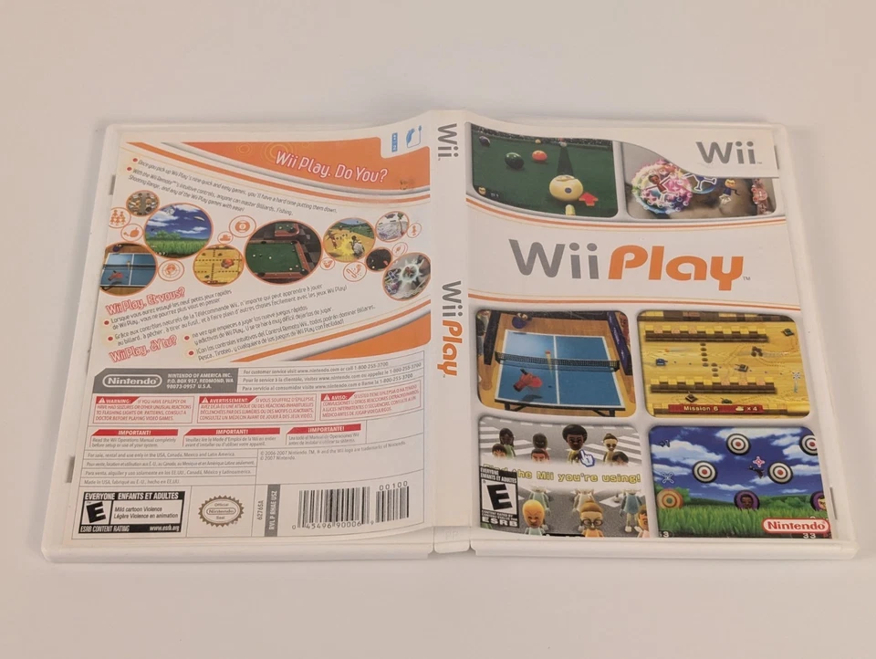 Wii Play Sports Games (Nintendo Wii, 2007) ➡️CIB  - Tested - Near Mint 📀! - Image 4 of 4