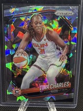 2025 Panini WNBA Cracked Ice Prizm #3 Tina Charles Connecticut Suns