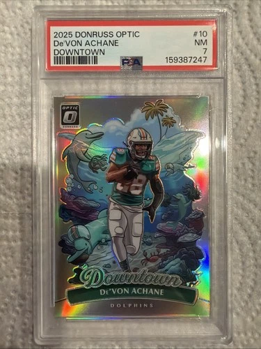 2025 Donruss Optic De'Von Achane Base (RAW)