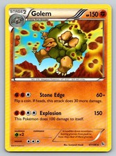 Golem 47/106 LP Flashfire Pokemon