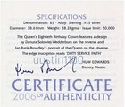 Superb 2006 QEII 80th Birthday .925 Solid Silver Proof 5 Pounds Coin Mint — photo 7