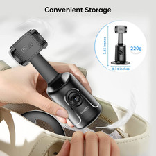 Auto Tracking Phone Holder, Auto Face Tracking Tripod, Portable All-in-one Sm...