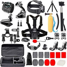 50 In 1 Accessories For Gopro 13 12 11 10 9 8 7 6 Bundle Chest Head Mount Biking