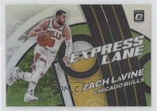 2021 Panini Donruss Optic Express Lane Lime Green Prizm /149 Zach LaVine #22 2jq
