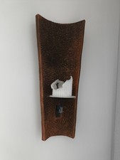 Wandkerzenhalter aus Tonziegel, wunderschön 