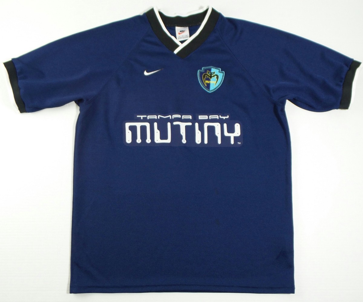 Vintage Nike 90's MLS Tampa Bay Mutiny Soccer Jersey Size Men's
