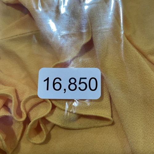 Adrianna Papell Women’s Yellow Color Short Sleeve Top Size Medium - Picture 8 of 8