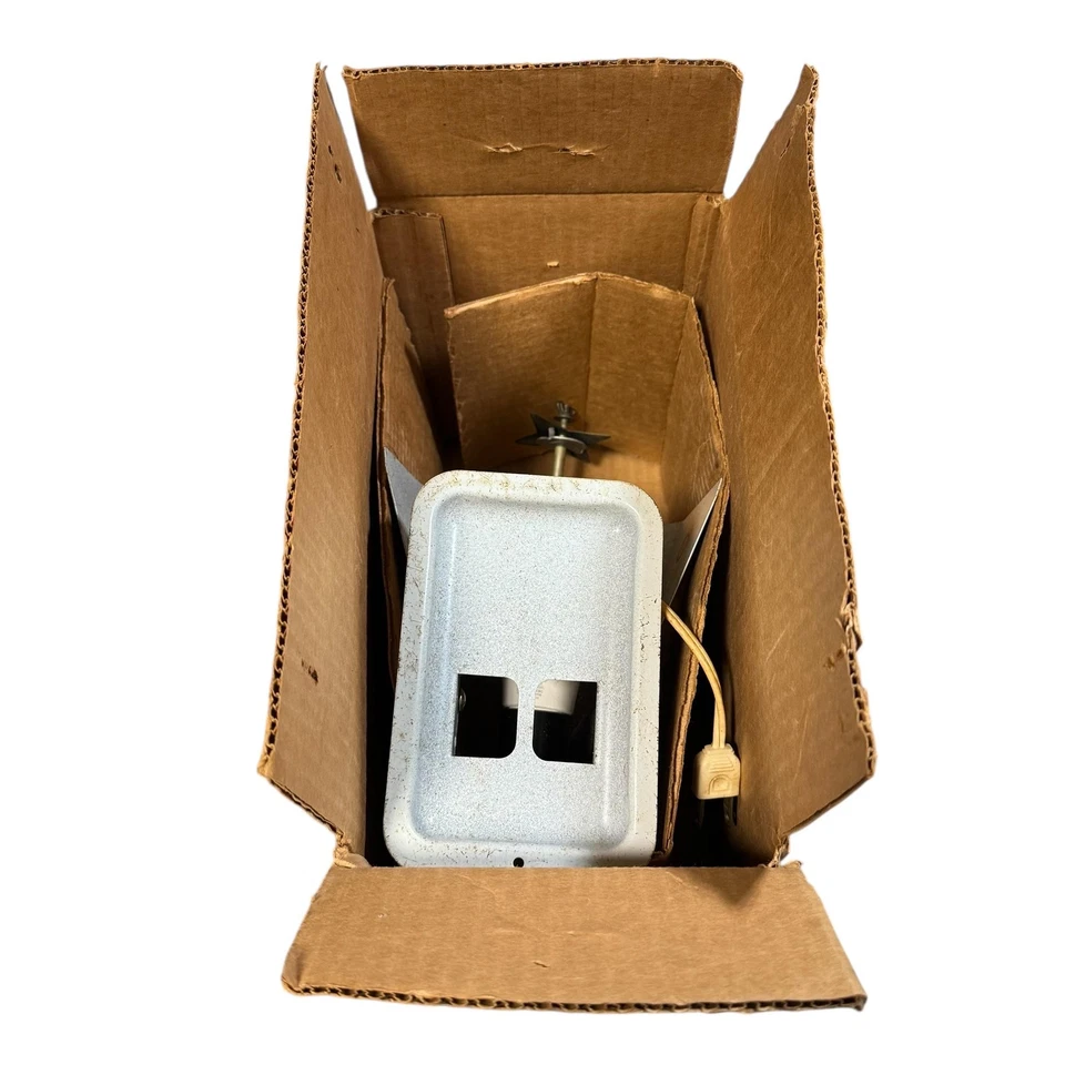 Vintage Penetray Motorized Color Wheel Base Only Tested Works Box USA 12in - Image 4 of 4