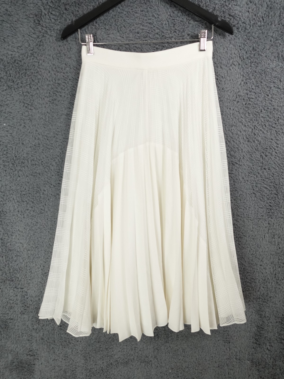 Dion Lee Midi Skirt Women UK 8 Pleated Frilly A Line High Waist Flowy Boho Chic