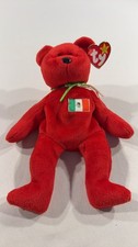 Ty Beanie Baby Osito Bear with Mexican Flag