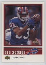 1999 Retro Old School/New School 44/1000 Andre Reed Eric Moulds #ON18 HOF 1n93