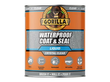 Waterproof Coat & Seal Clear 473ml Weatherproof Liquid Sealant Stops & Prevents