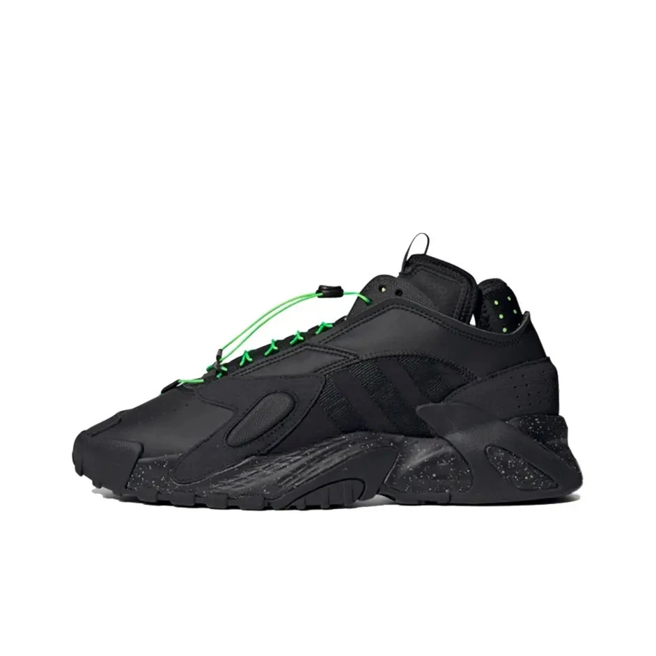 Adidas Streetball Core Basketball Shoe Mens Black Solar Green FZ1971 sz 7.5 Adidas Streetball Black Solar Green for sale | eBay main image 2