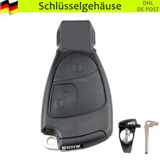 Schl&uuml;ssel Geh&auml;use mit Rohling f&uuml;r Mercedes Benz W169 W202 W203 W208 W210 W211