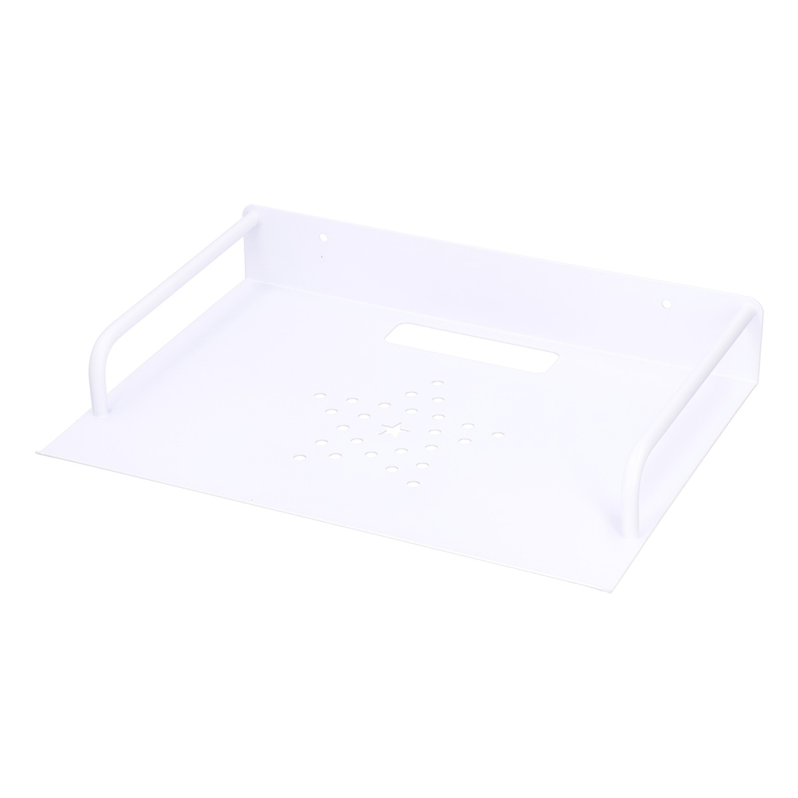 Space Aluminum Wall-mounted TV Accessories Bracket WiFi Router TV Box Projector.