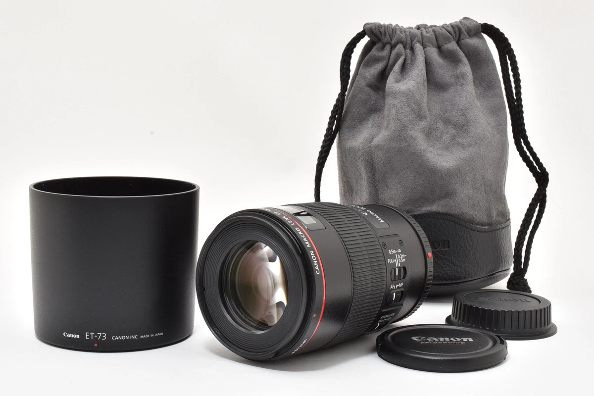 Canon EF f/2.8 100mm Focal Macro/Close Up Lenses for sale | eBay