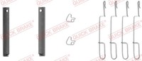 ZubehöRkit, Scheibenbremsbelag Quick Brake 109-1280 FüR MERCEDES-BENZ