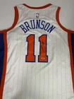 Jalen Brunson autographed New York Knicks signed basketball jersey - PSA COA!