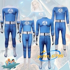 Invisible Woman Susan Storm The Fantastic Four Cosplay Halloween Bodysuit Gift
