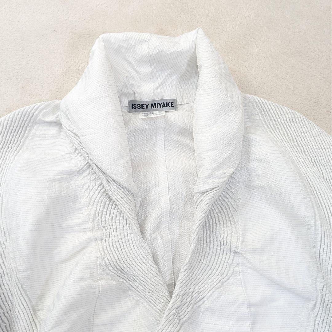 ISSEY MIYAKE 2018 3D Steam Stretch Pleated Jacket F/S from ISSEY MIYAKE 2018 3D Steam Stretch Pleated Jacket F/S from
