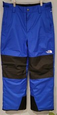 The North Face Freedom Boys Insulated Snow Pants Lapis Blue Sz XL 14-16