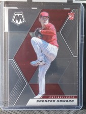 Spencer Howard 2021 Panini Mosaic Rookie Card RC #207. rookie card picture