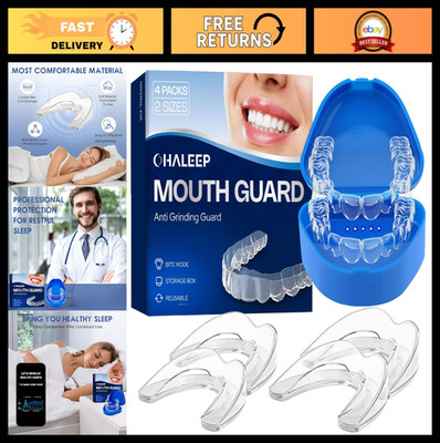 Anti-Teeth Grinding Mouth Guard for Nighttime Clenching, Sleep Aid Dental Protec
