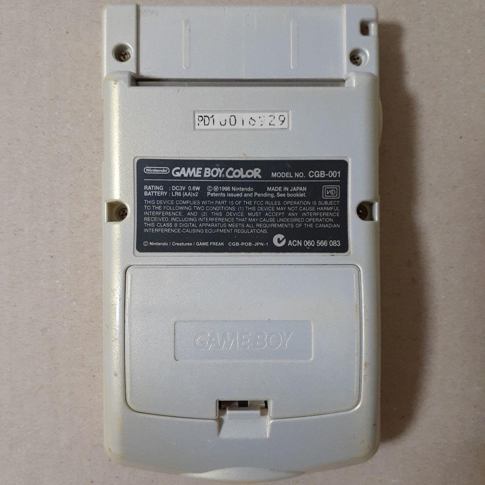 Nintendo Gameboy Color Gold and Silver Edition Pokemon Center Limited ...